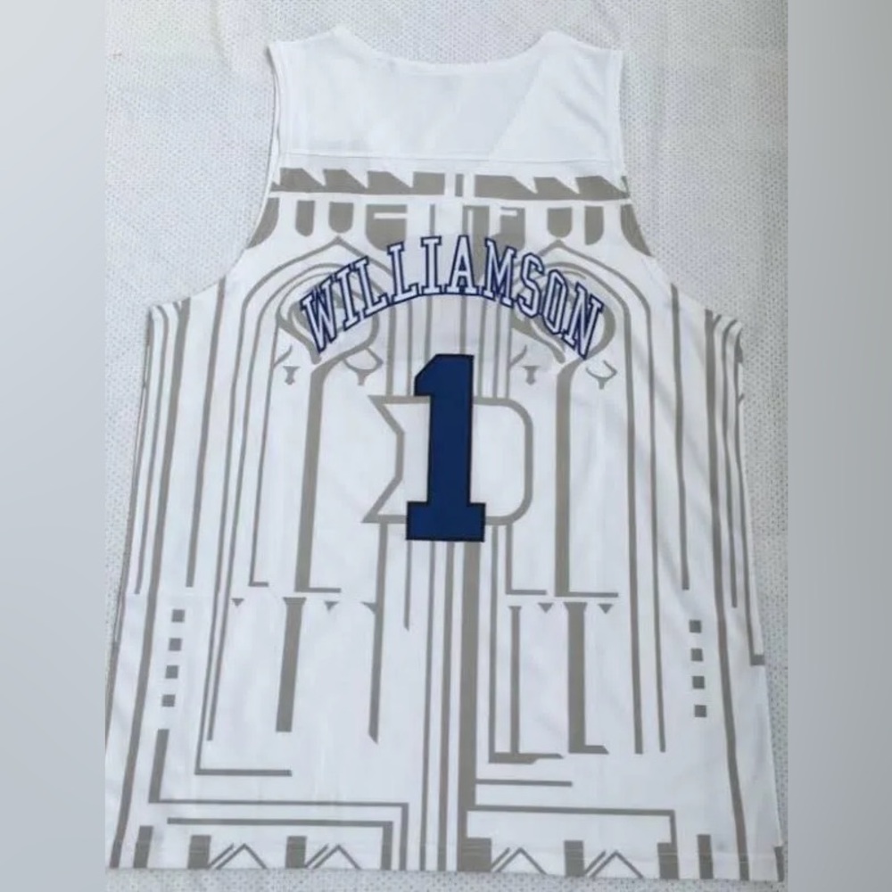 Zion Williamson #1 Duke Blue Devils University Men's Jersey